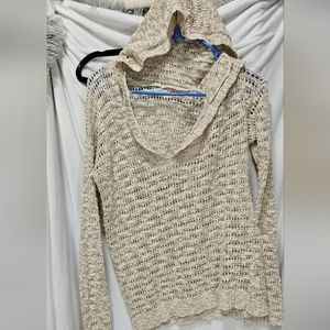 Tan hoodie sweater